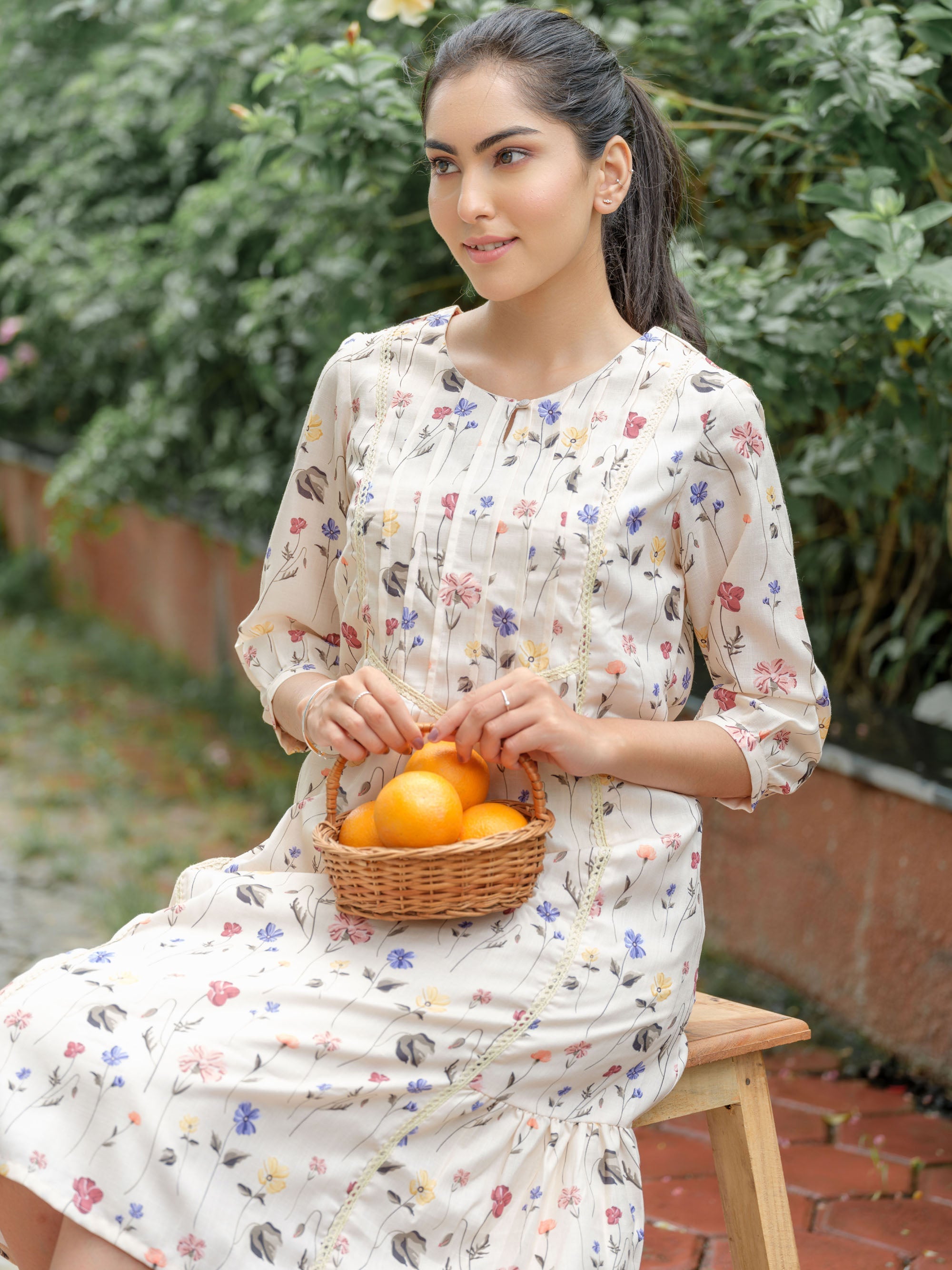 Floral Printed One Piece Western Dress at Rs.300/Piece in delhi offer by  Hapuka India Pvt Ltd